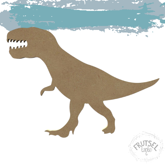 MDF dino (Tyrex) 26 cm, Gomille