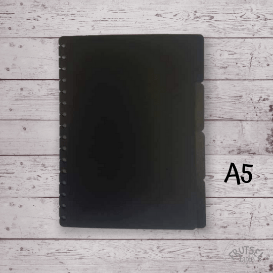 A5 tabs black