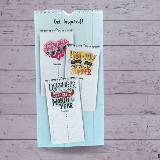 Colouring calender, quotes