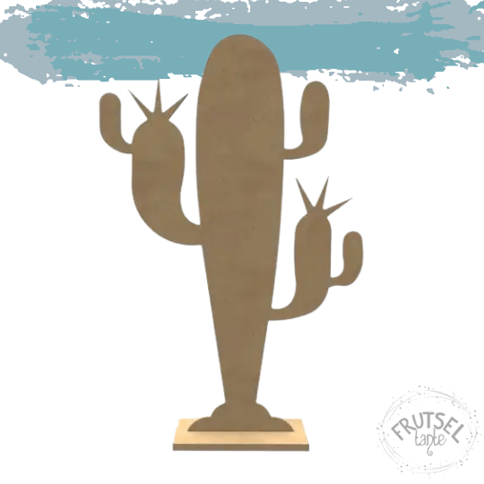 MDF Cactus with support
