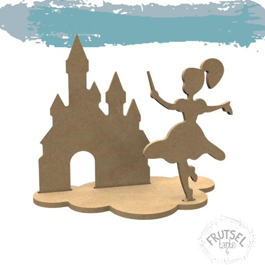 MDF set fairy castle