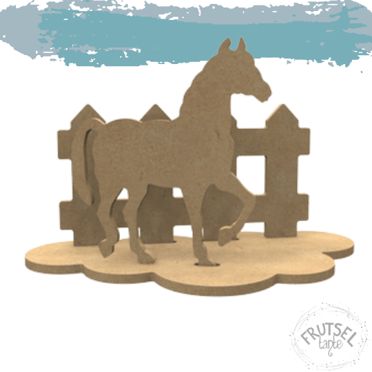 MDF set horse