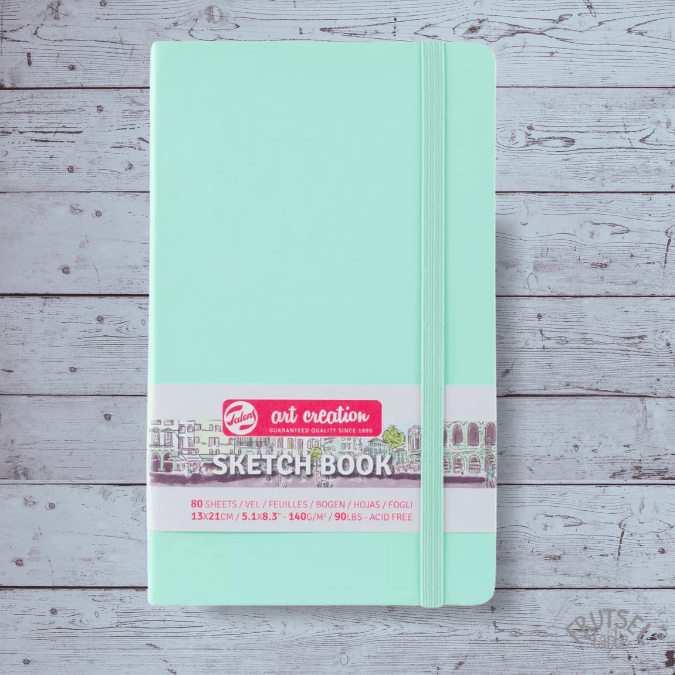 sketchbook Talens fresh mint 13 x 21 cm
