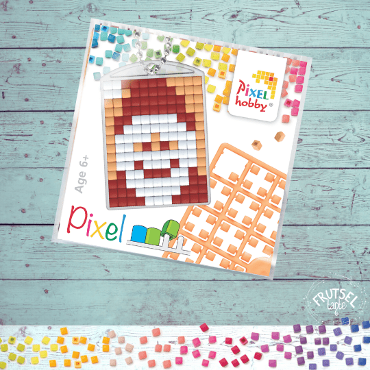 pixelhobby sleutelhanger christmas santa artikelnummer 23057