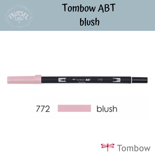 Tombow ABT Dual brushpen roze 772