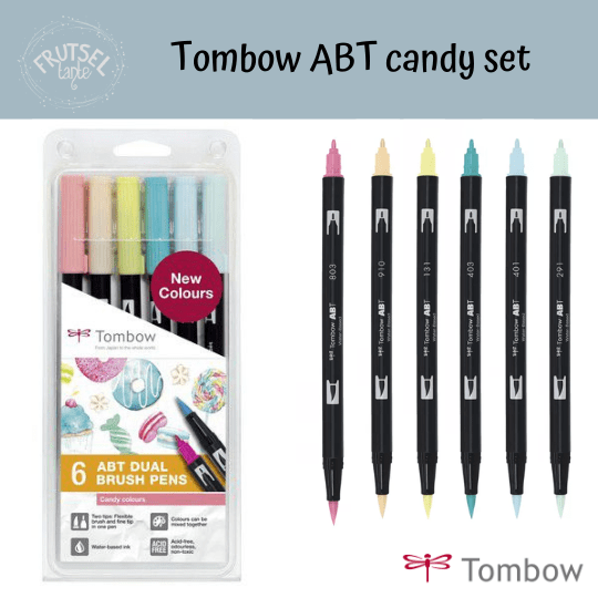 Tombow ABT Dual brushpens snoep