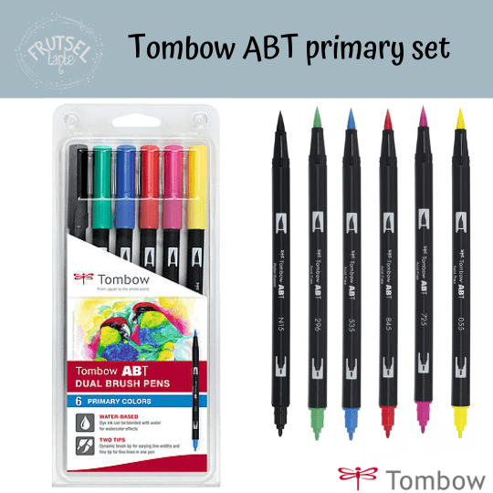 Tombow ABT Dual brushpens basiskleuren