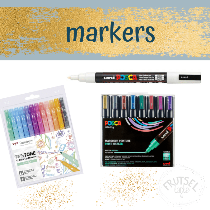 Plus Color marker crimson red