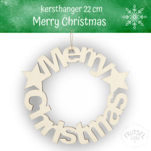 deurhanger Merry Christmas creatief