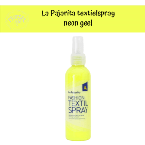 La Pajarita textielspray neon yellow