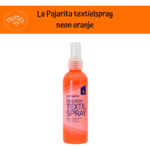 La Pajarita textielspray neon orange