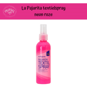 La Pajarita textielspray neon pink