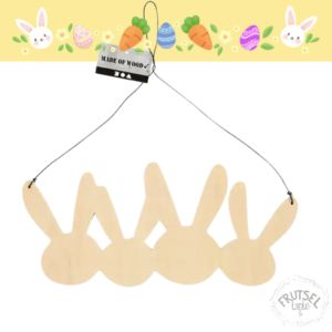 konijntjeshanger om te versieren