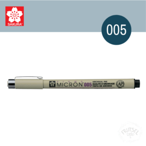 Micron pen black 005