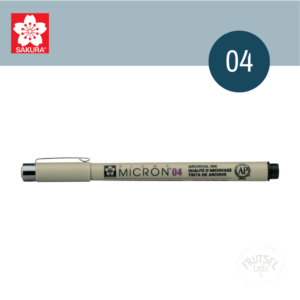 Micron pen black 04
