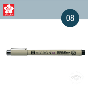 Micron pen black 08