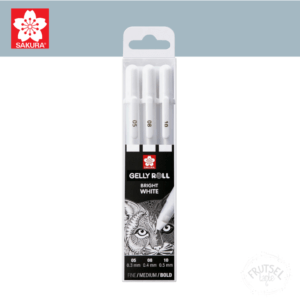 Sakura Gelly Roll set white 05, 08, 10