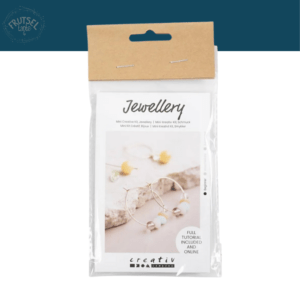 oorbellen met glaskralen DIY