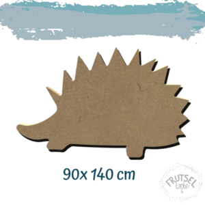 2D houten stekel egel