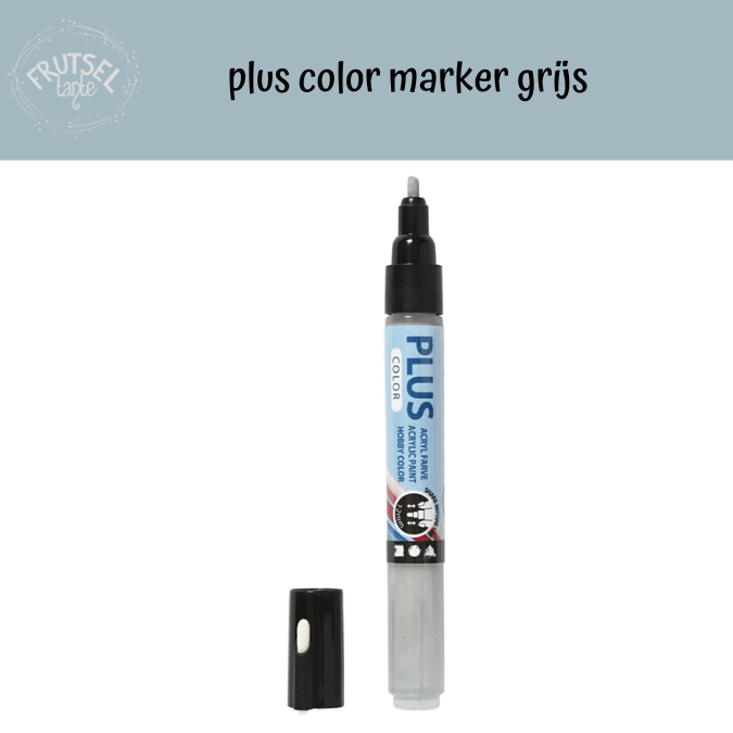 Plus Color marker rain grey