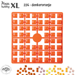 Matje van pixelhobby XL donkeroranje 224
